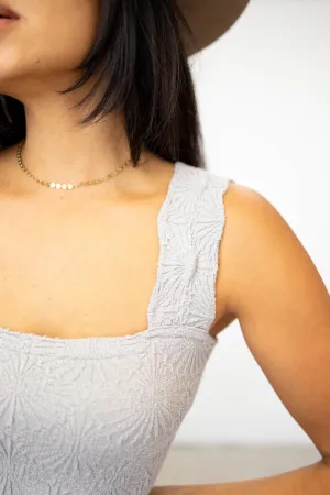 14k Gold Luxe Disc Necklace