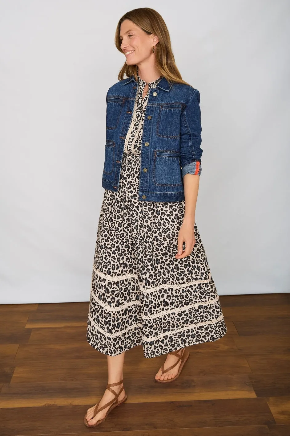 Alina Dress - Leopard