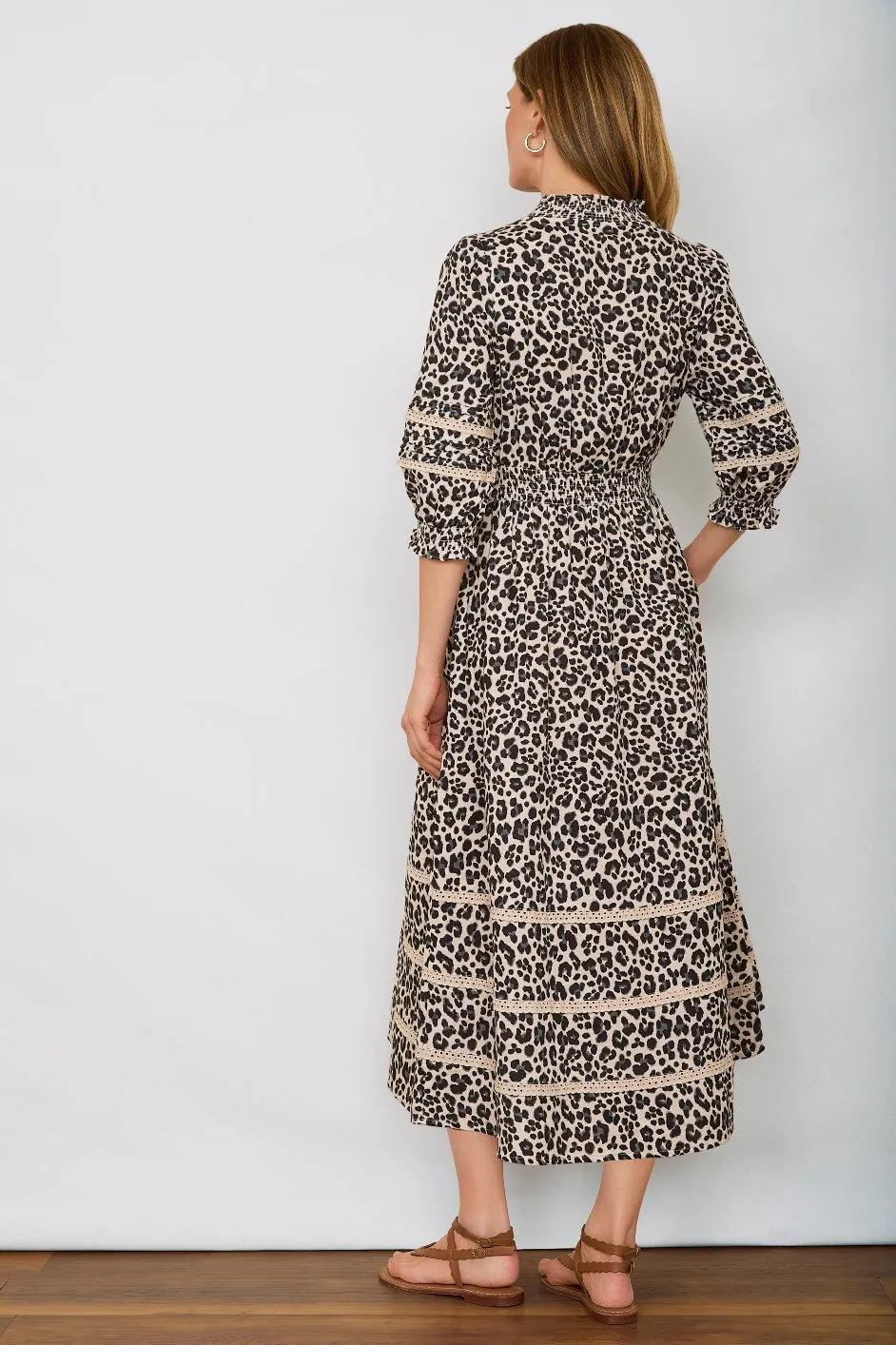 Alina Dress - Leopard