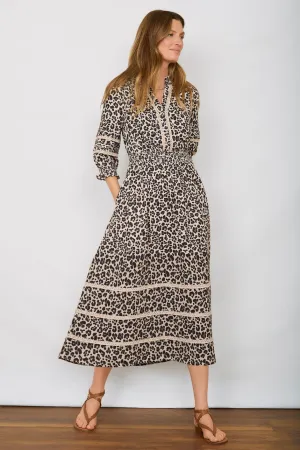 Alina Dress - Leopard