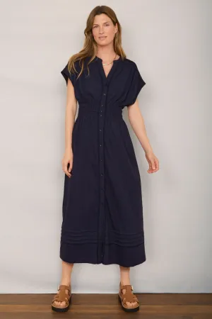 Angelique Jersey Dress - Navy