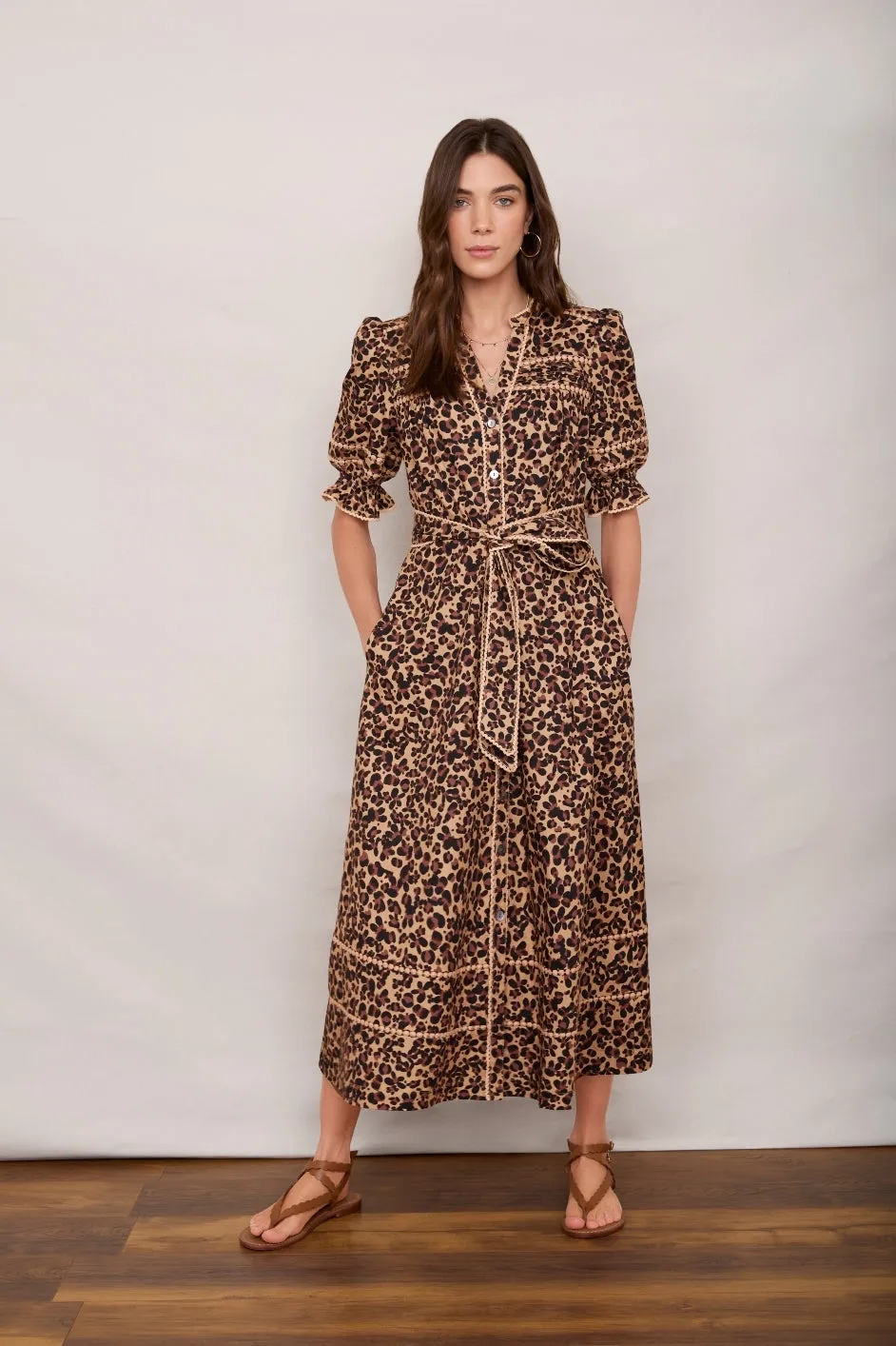Annie Dress - Leopard