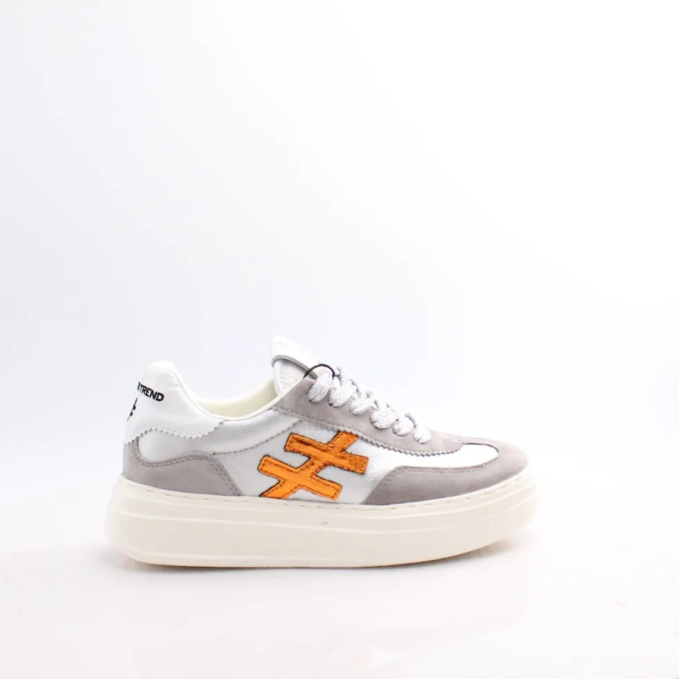 Another Trend Silver Platform Trainers - Tortola