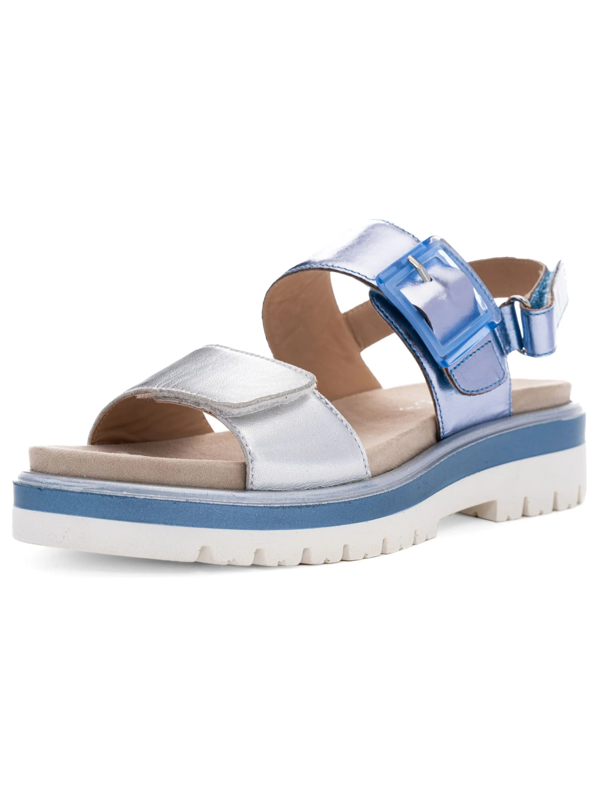Ara Malaga Metallic Sandal