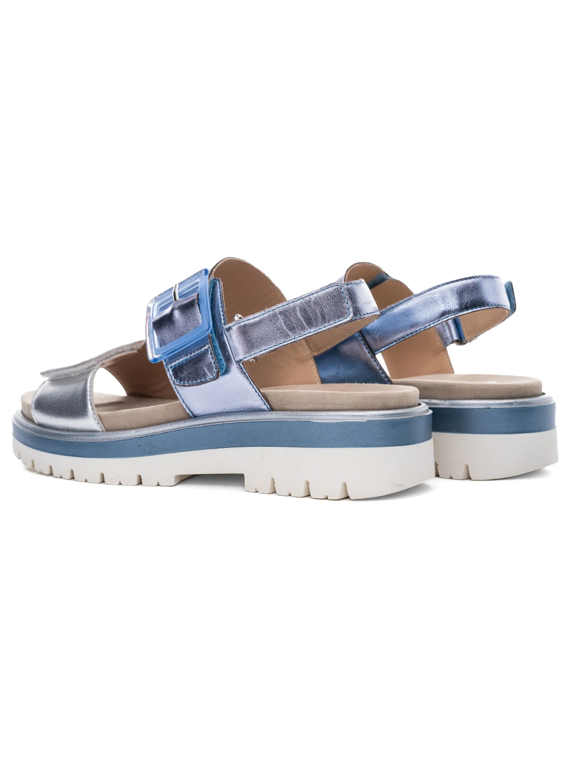 Ara Malaga Metallic Sandal