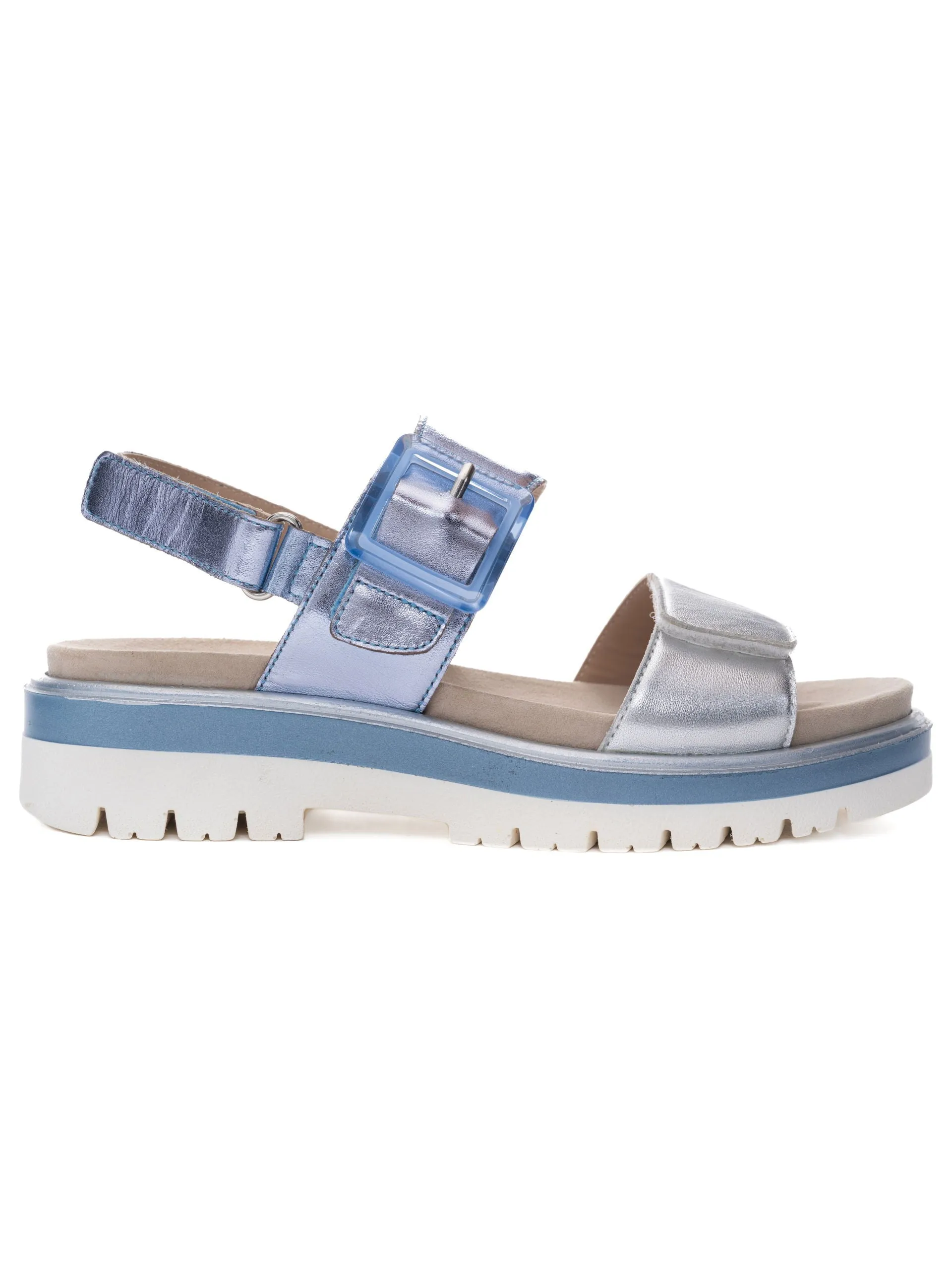 Ara Malaga Metallic Sandal