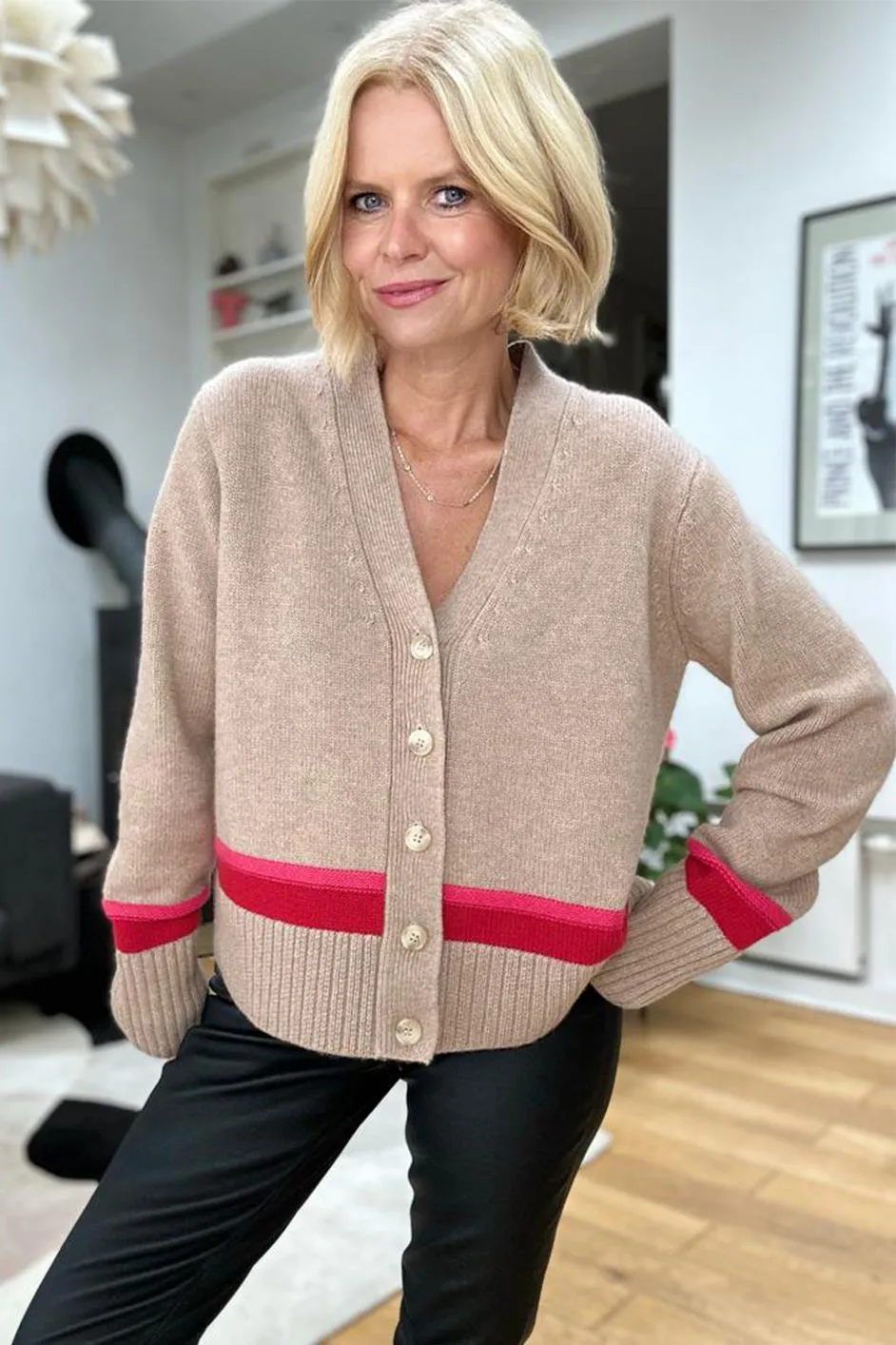 Avriel Cardigan - Beige