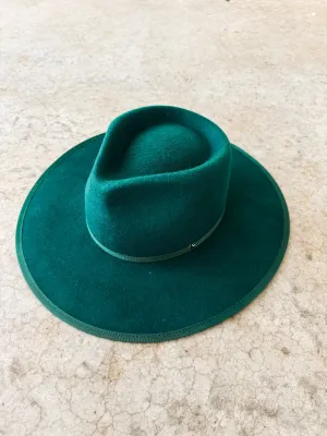Billie Hat ((hunter green))