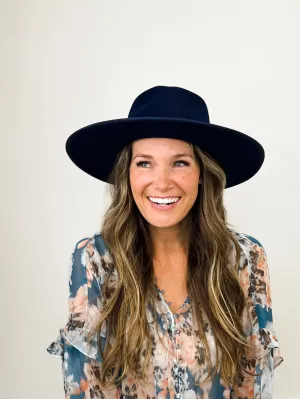 Billie Hat ((navy))