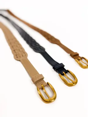 Braided Hoop Belt