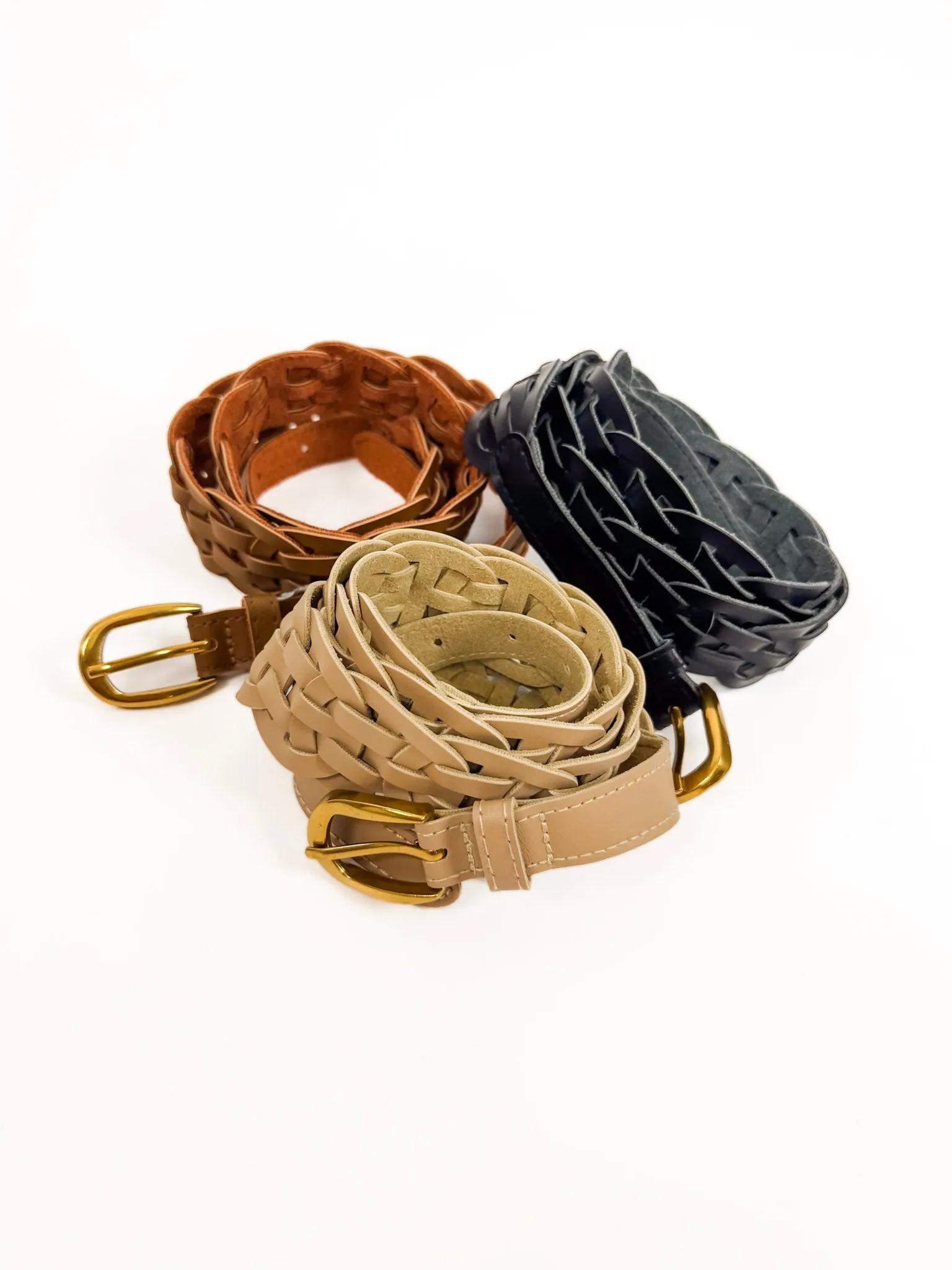 Braided Hoop Belt