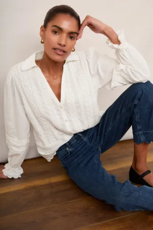 Calista Shirt - Ivory