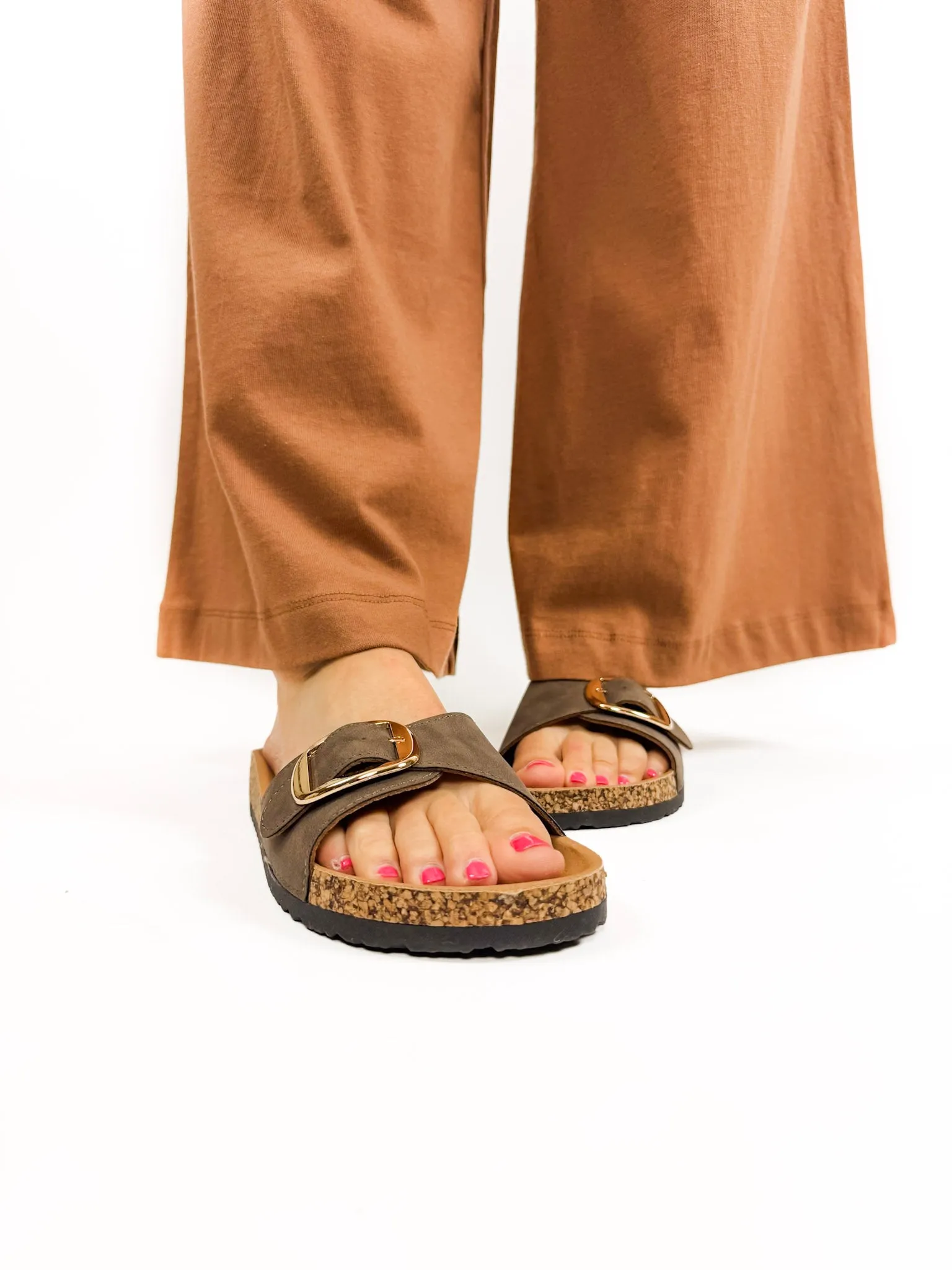 Catalina Slide - Taupe