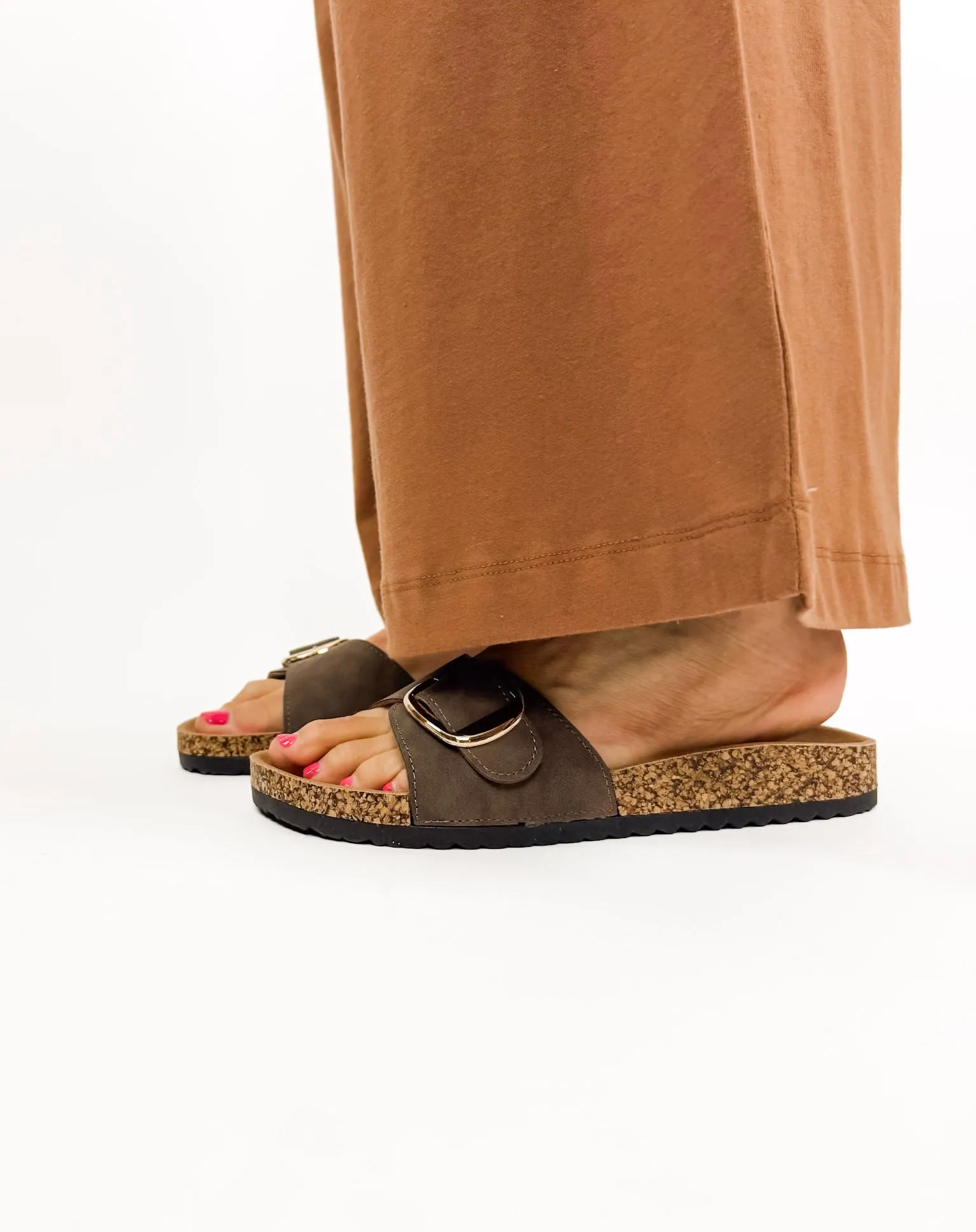 Catalina Slide - Taupe