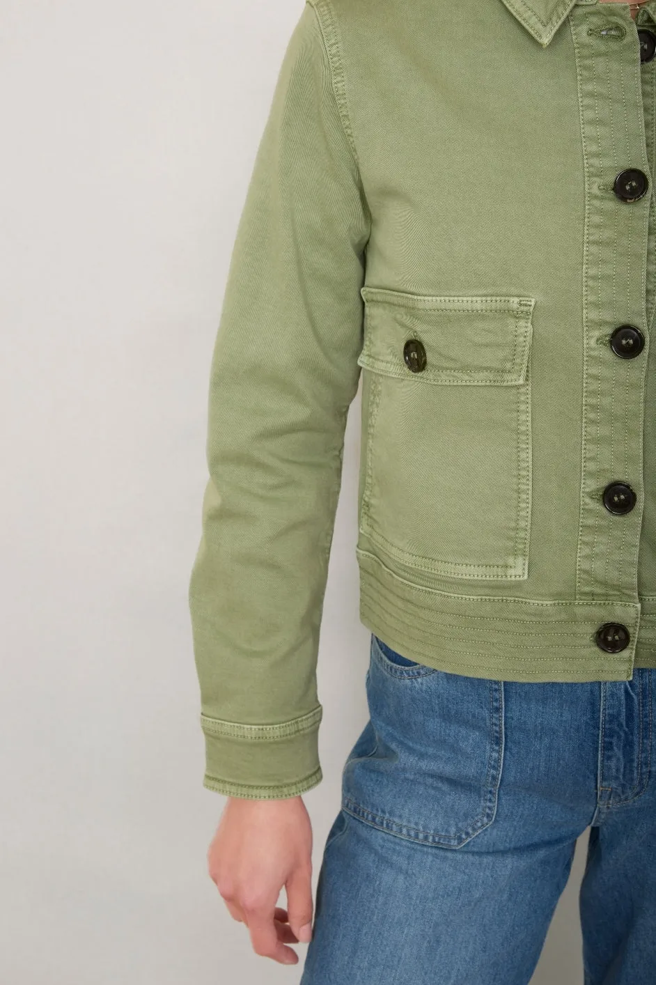 Catrin Jacket - Pistachio Green