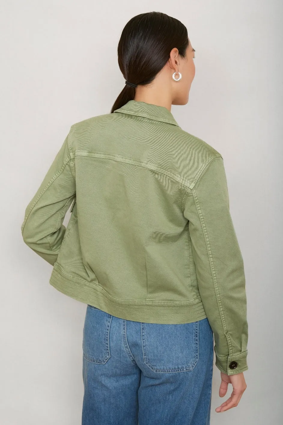 Catrin Jacket - Pistachio Green