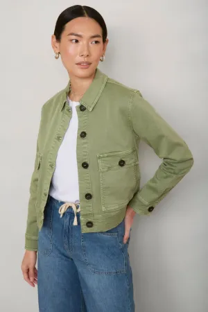 Catrin Jacket - Pistachio Green