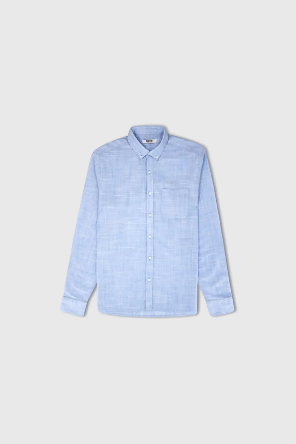 Check Button Down Shirt For Men - Check