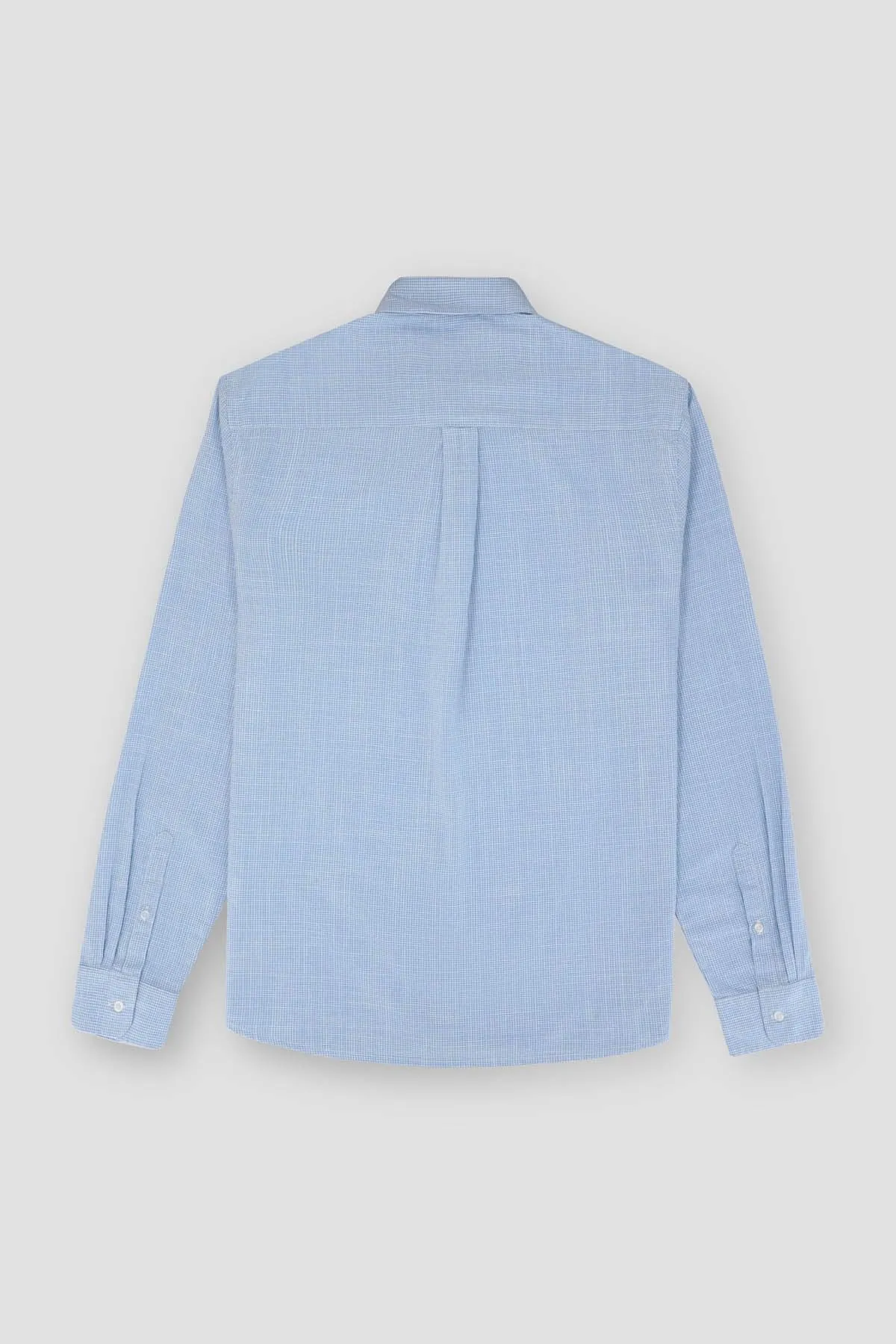 Check Button Down Shirt For Men - Check