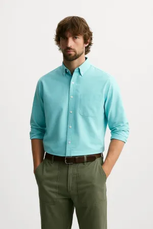 Check Shirt For Men - Tropical Blue - New Arrival