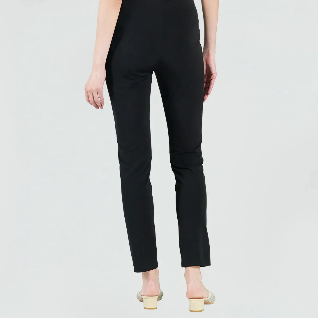 Clara Sun Woo Signature Straight Leg Pant 3PT - 5 Colors Black, White, Brown, Navy, Olive,