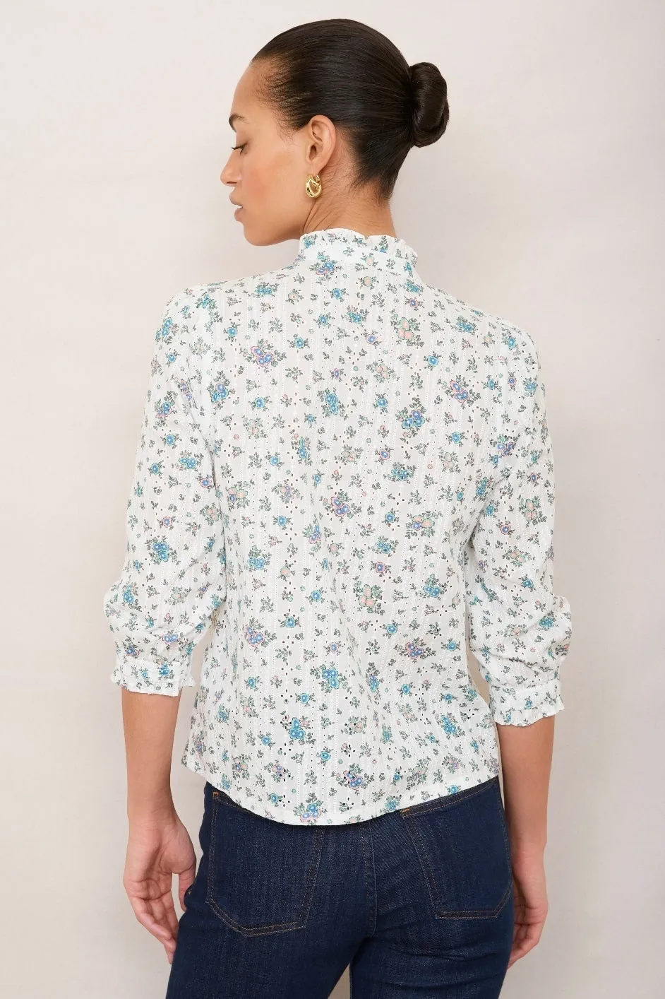 Coco Blouse - Floral Broderie