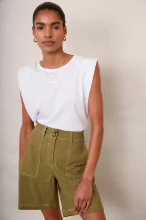 Coralie Cargo Short - Khaki