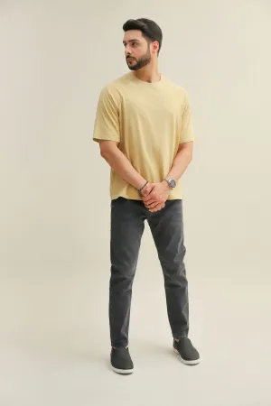 Crew Neck Basic T-Shirt For Men - Semoline
