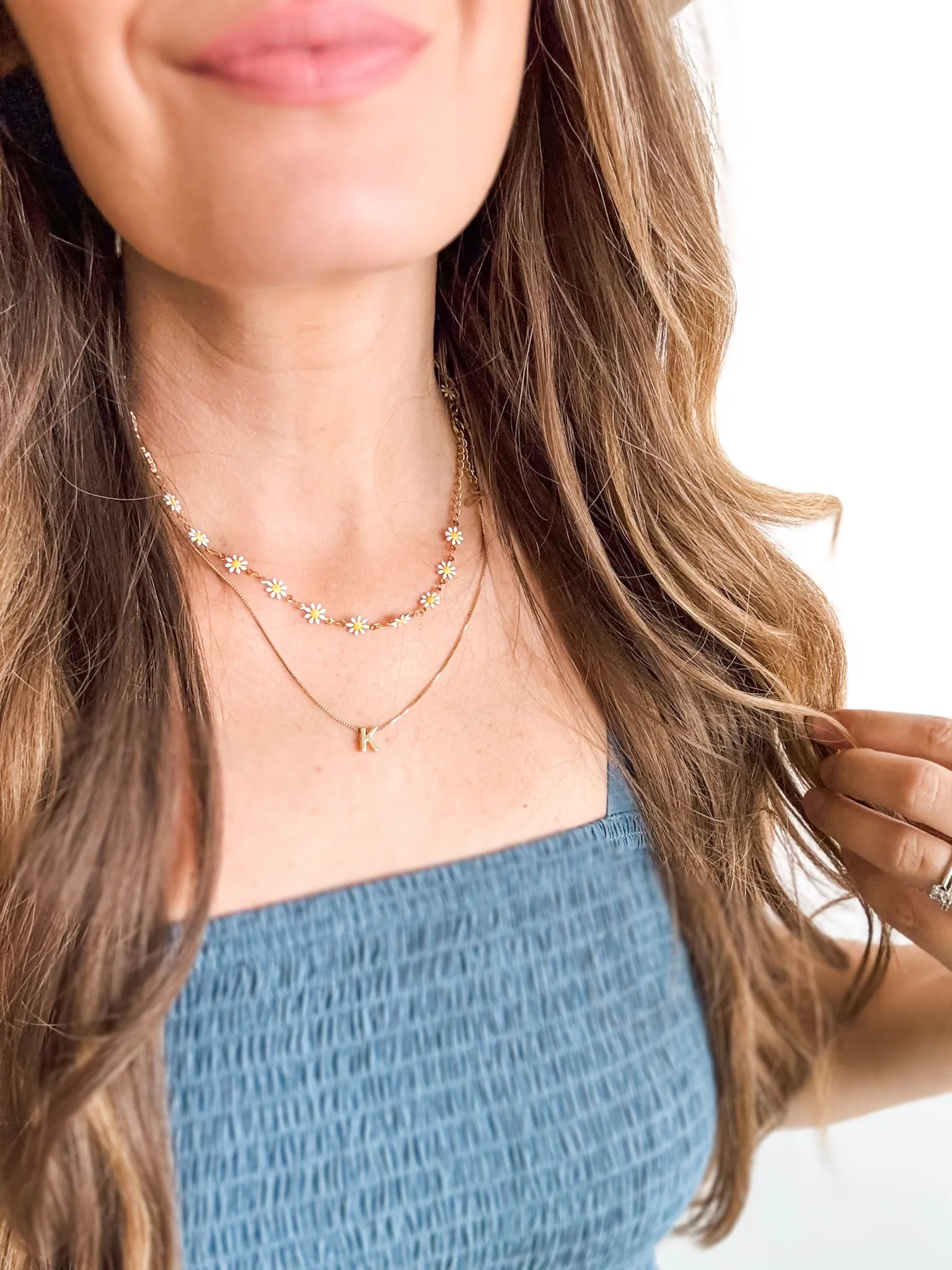 Daisy Chain Choker Necklace