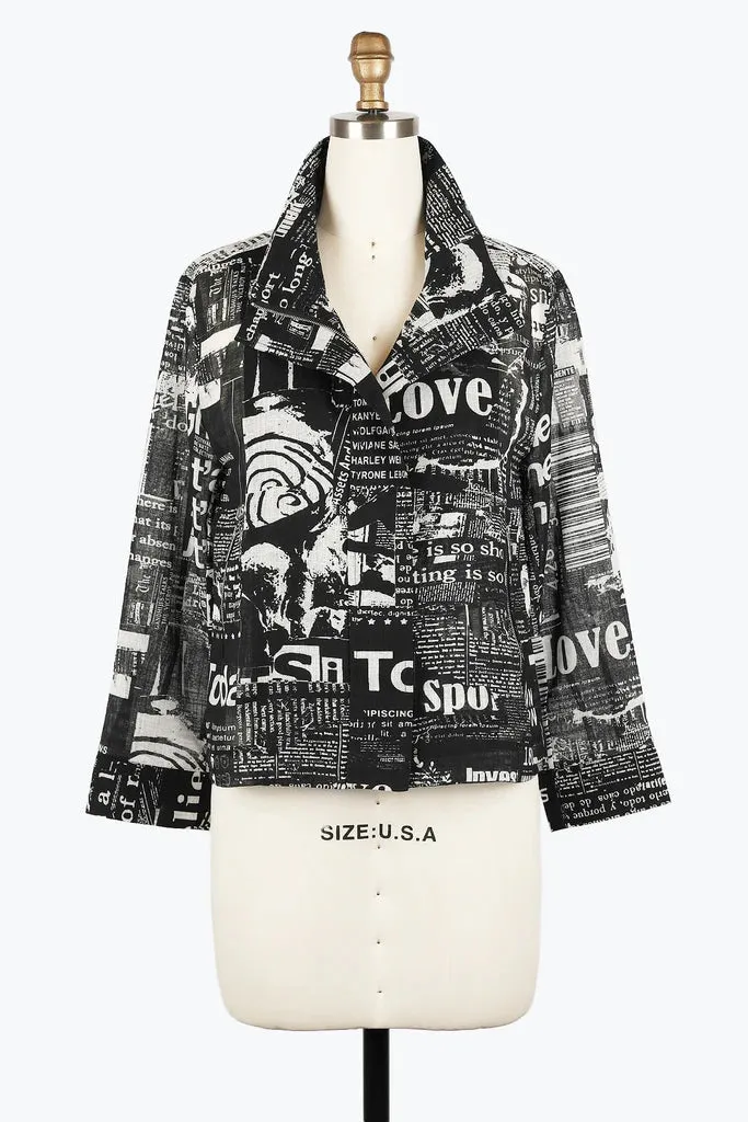 Damee 2447-BLK S25 Seamless Biker Jacket