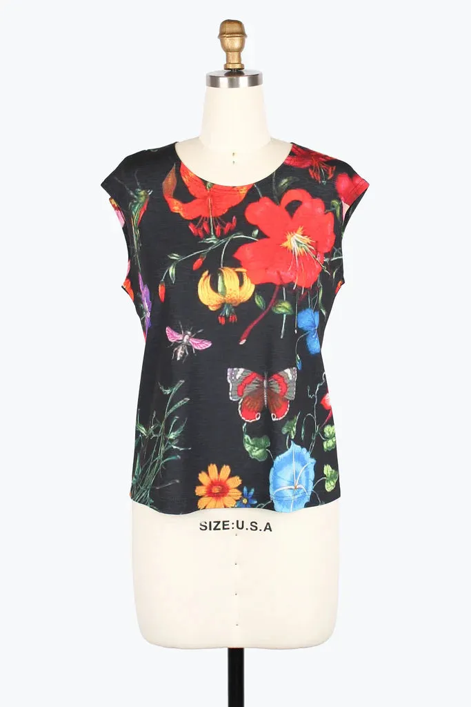Damee Exotic Flower Garden Mesh Twin Set 31443-Mlt F25