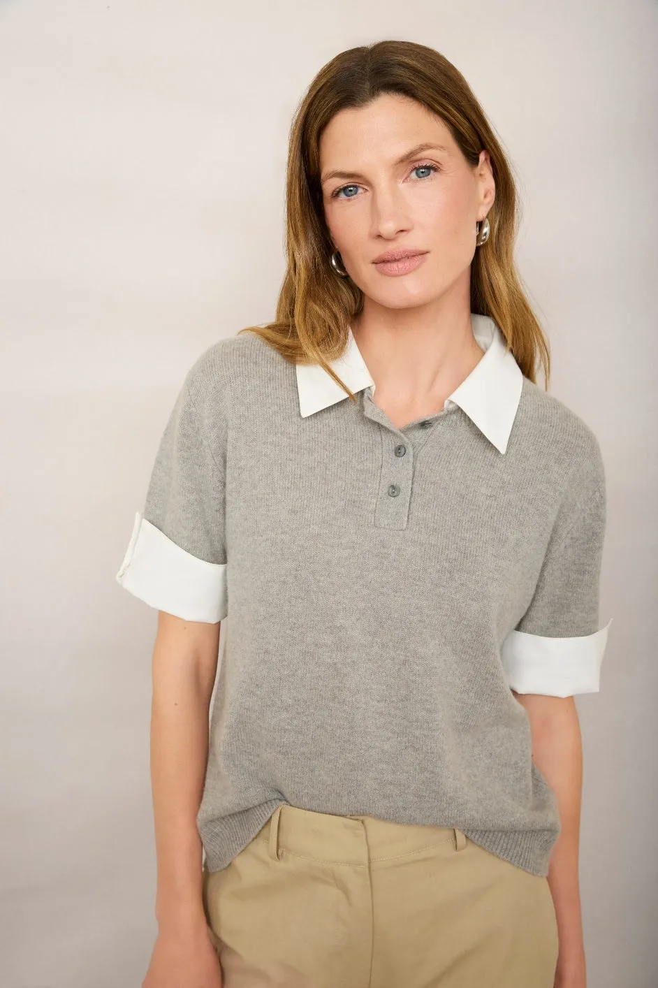 DB X Wyse Removable Trim Jumper  - Grey Melange