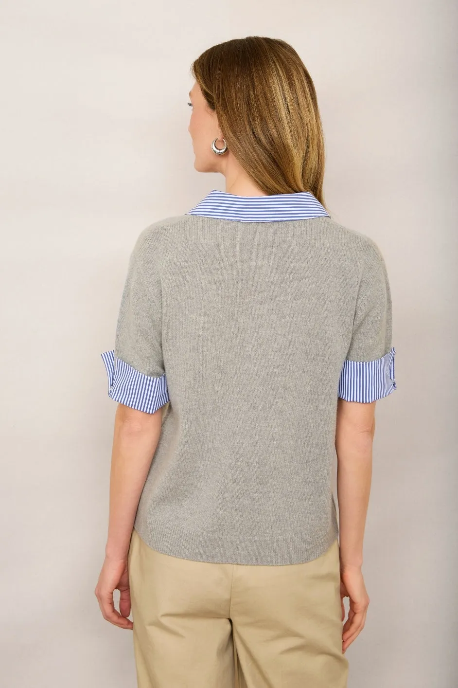 DB X Wyse Removable Trim Jumper  - Grey Melange
