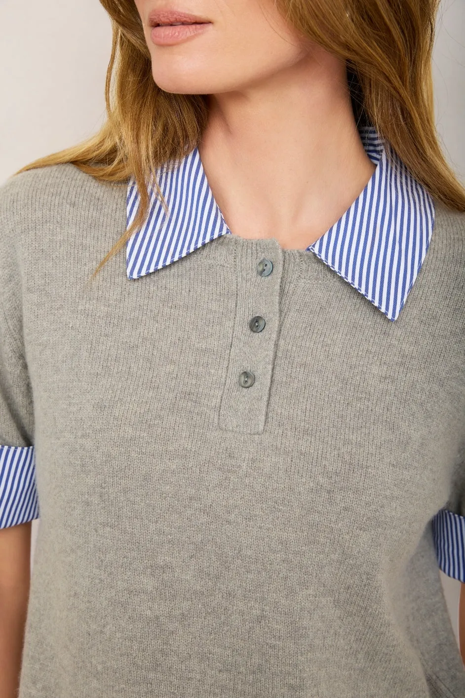 DB X Wyse Removable Trim Jumper  - Grey Melange