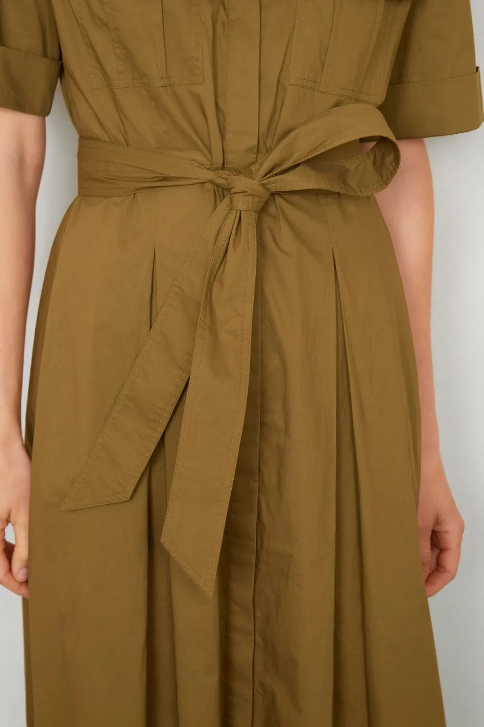 DB X Wyse Shirt Dress - Khaki