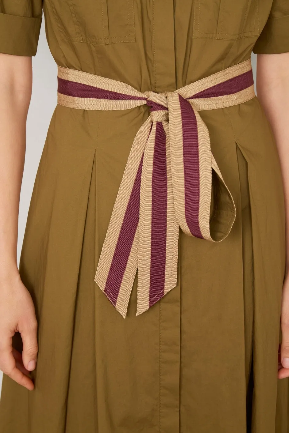 DB X Wyse Shirt Dress - Khaki
