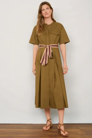 DB X Wyse Shirt Dress - Khaki
