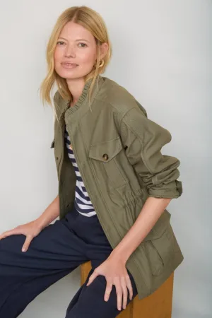 Eva Utility Jacket - Khaki