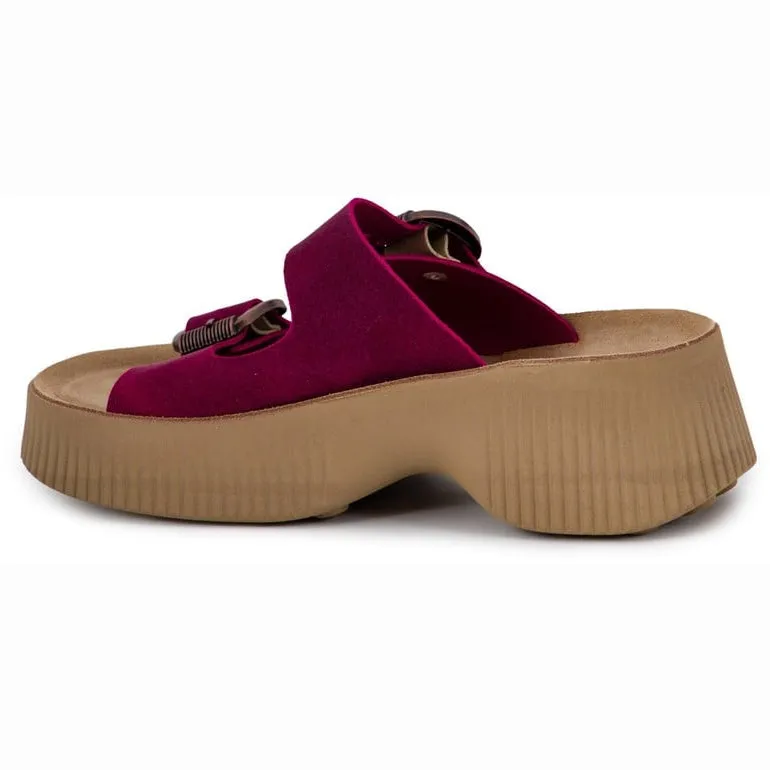 Fantasy Sandals Rochelle Burgundy Sandal