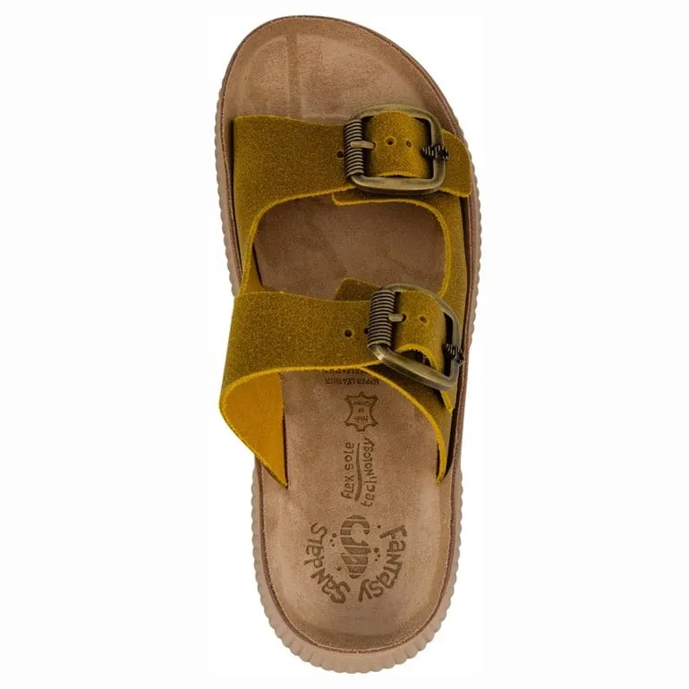 Fantasy Sandals Rochelle Mustard Sandal