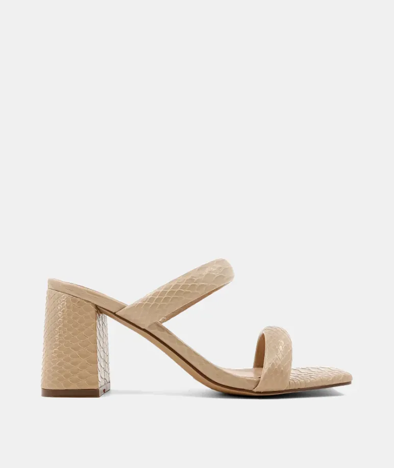 Farrah Heel ((Taupe Snake))