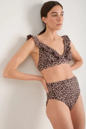 Fleury Bikini Top - Leopard