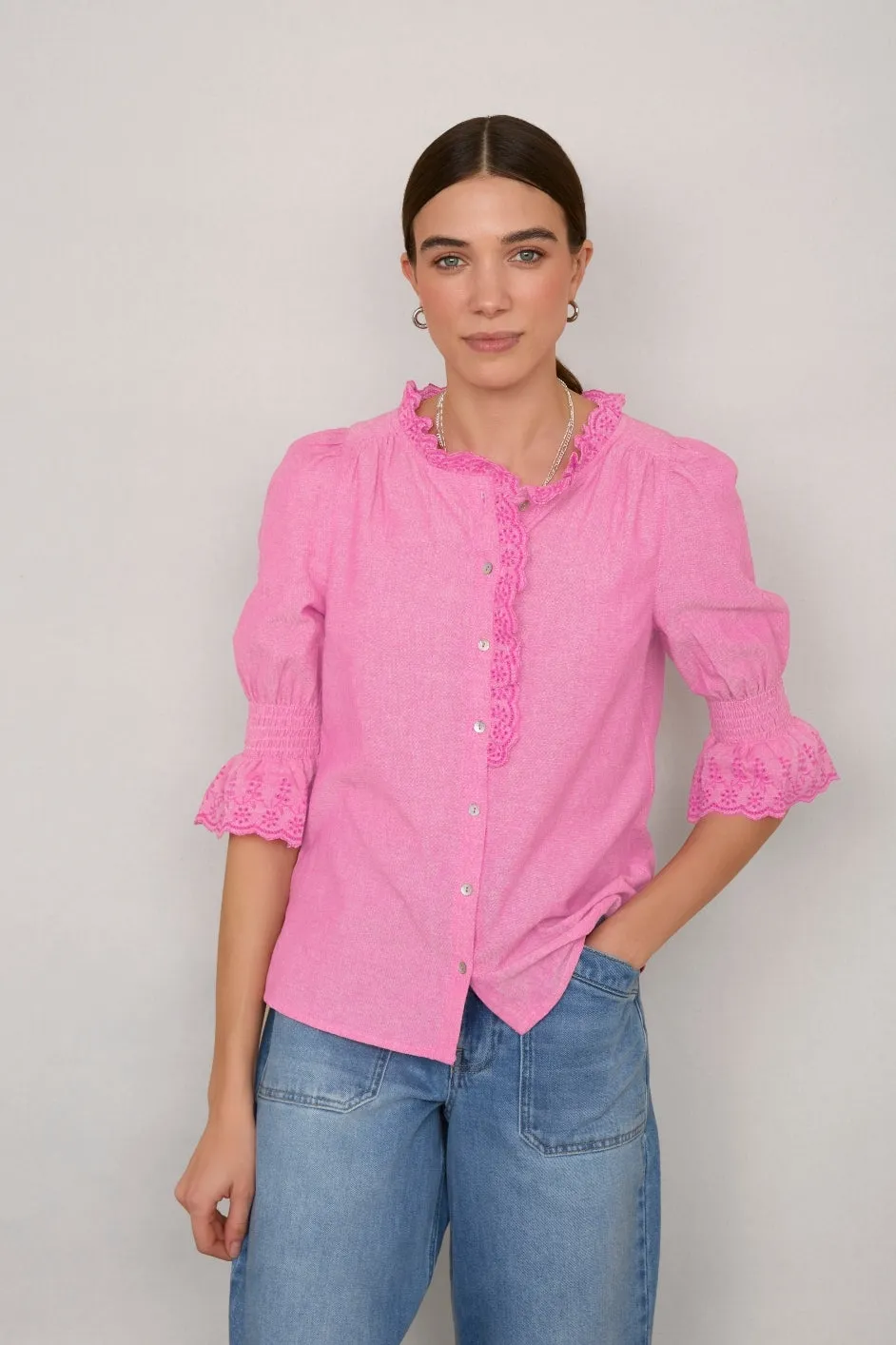 Frankie Blouse - Pink