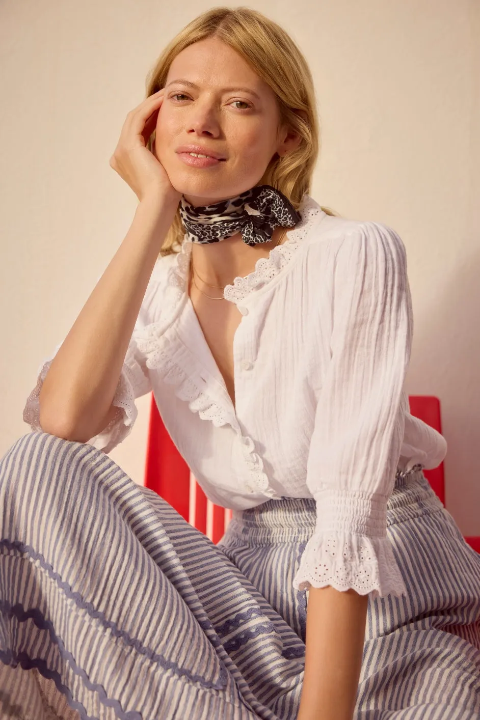 Frankie Blouse - White