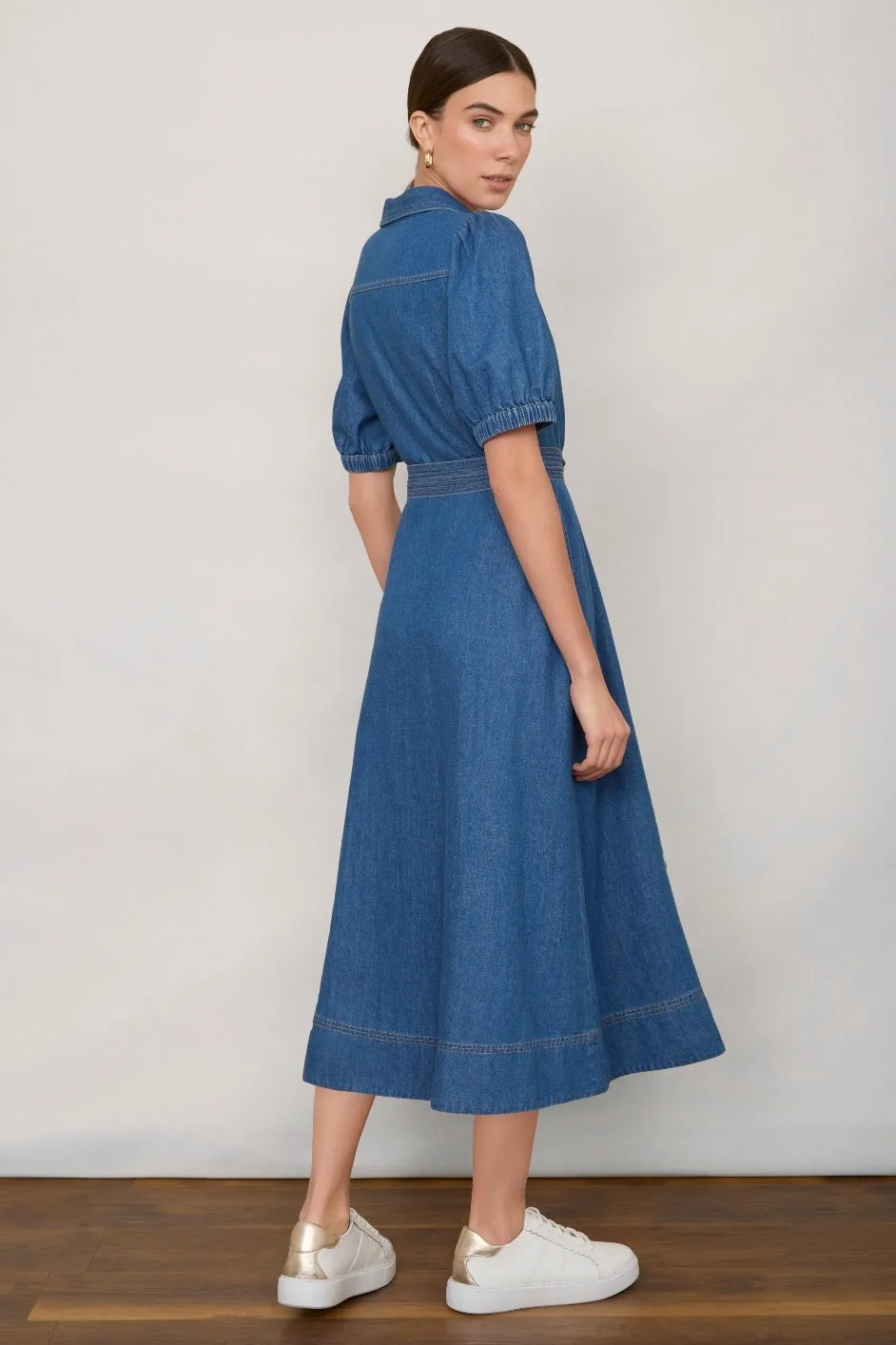 Freja Dress - Denim