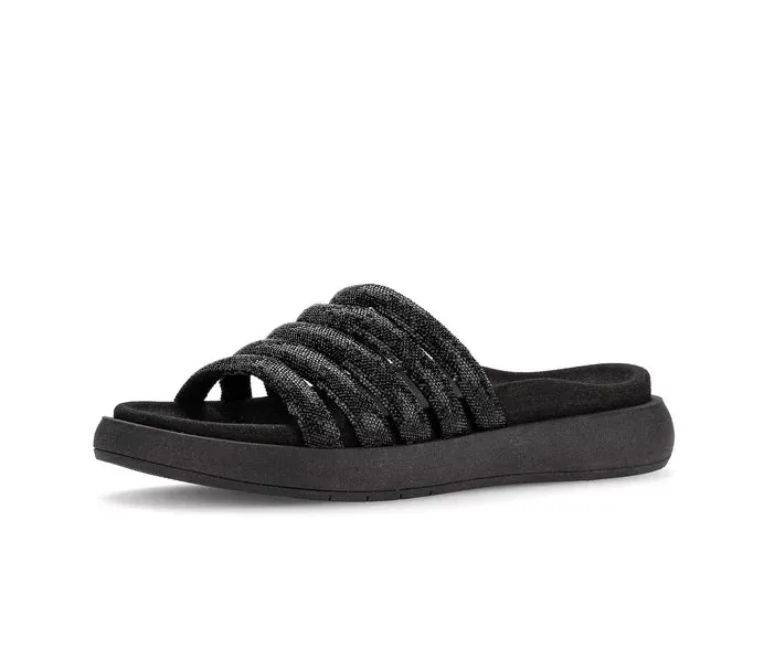 Gabor Black Diamante Slider