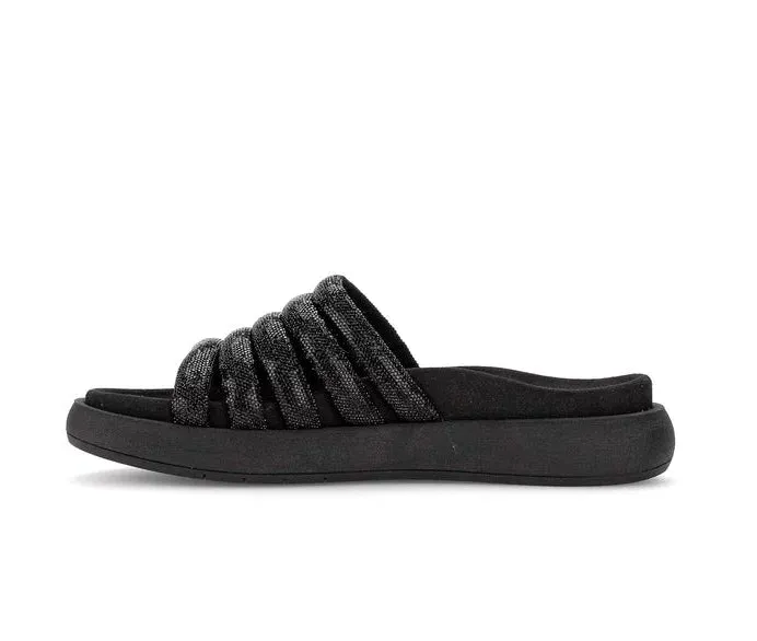 Gabor Black Diamante Slider
