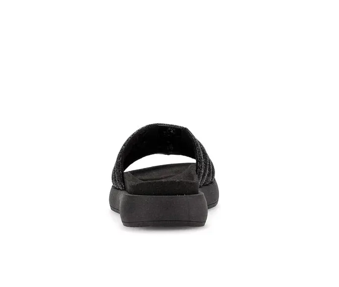 Gabor Black Diamante Slider