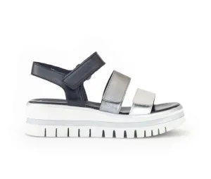 Gabor Black Strappy Sandal