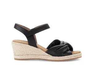 Gabor Comfort Espadrille Wedge Sandal - Wide Fit
